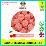 CRUMBSY CO - BARNETTS MEGA SOUR CANDIES