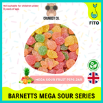 CRUMBSY CO - BARNETTS MEGA SOUR CANDIES