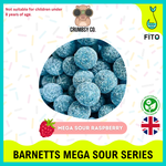 CRUMBSY CO - BARNETTS MEGA SOUR CANDIES