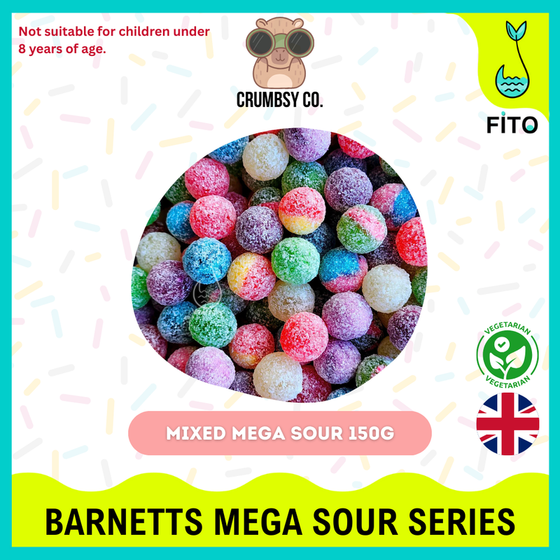 CRUMBSY CO - PICK & MIX BARNETTS MEGA SOUR CANDIES