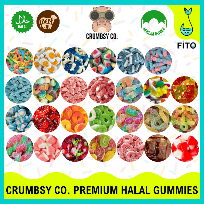 CRUMBSY CO - PREMIUM HALAL GUMMIES