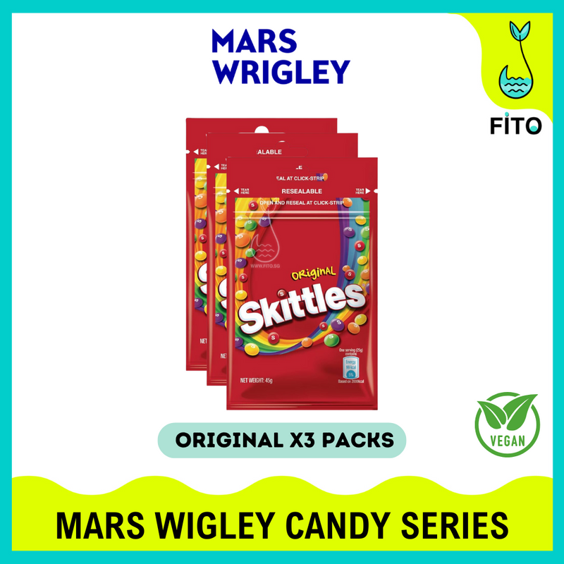 MARS WRIGLEY CANDY - SKITTLES / ECLIPSE