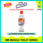 MR MUSCLE - DECLOGGER / GLASS CLEANER / TOILET BOWL CLEANER / FLOOR CLEANER