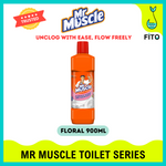 MR MUSCLE - DECLOGGER / GLASS CLEANER / TOILET BOWL CLEANER / FLOOR CLEANER