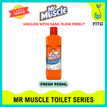 MR MUSCLE - DECLOGGER / GLASS CLEANER / TOILET BOWL CLEANER / FLOOR CLEANER
