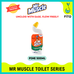 MR MUSCLE - DECLOGGER / GLASS CLEANER / TOILET BOWL CLEANER / FLOOR CLEANER