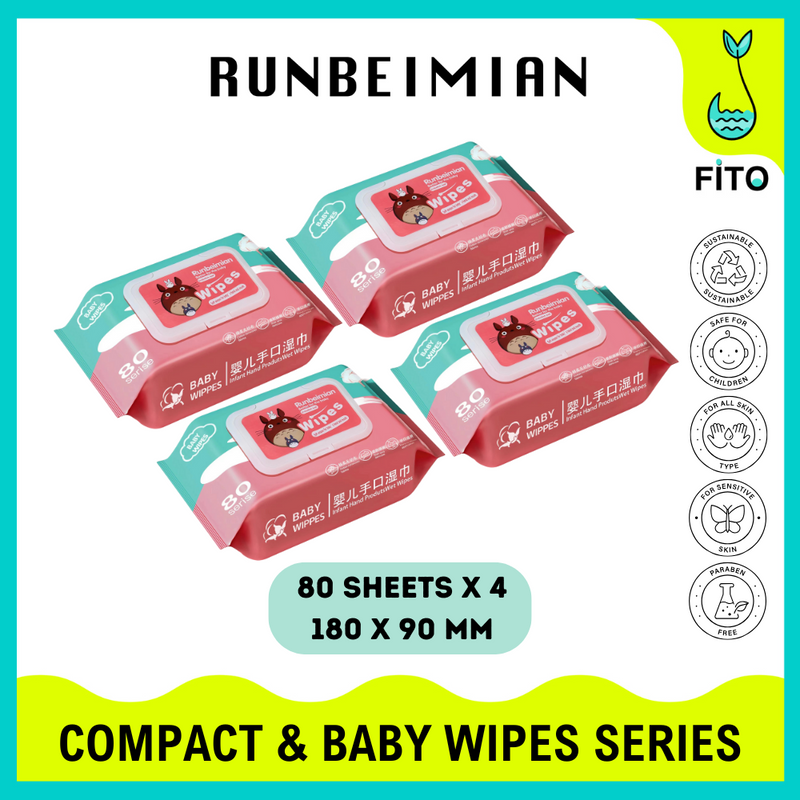 HUGGIES / CLOVERSOFT / RUNBEIMIAN - BABY WET WIPES