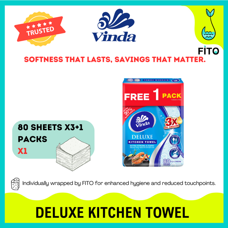 VINDA - DELUXE DRY KITCHEN TOWEL