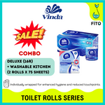 VINDA - TOILET TISSUE ROLLS