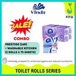 VINDA - TOILET TISSUE ROLLS