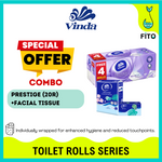 VINDA - TOILET TISSUE ROLLS