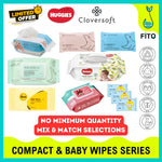 HUGGIES / CLOVERSOFT / RUNBEIMIAN - BABY WET WIPES