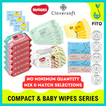 HUGGIES / CLOVERSOFT / RUNBEIMIAN - BABY WET WIPES